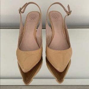 Well loved Vince Camino slingbacks size 9.5